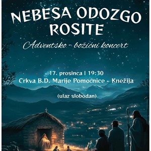 Adventsko-božićni koncert na Knežiji